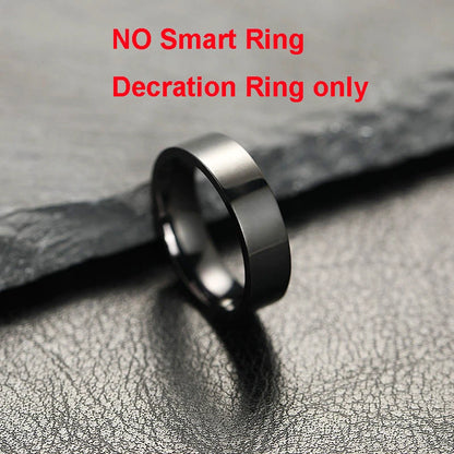2026 New Smart Ring Men Women, Heart Rate Blood Oxygen and Sleep Monitor Smartring IP68 & 5ATM Waterproof, Multi-Sport Ring R11C