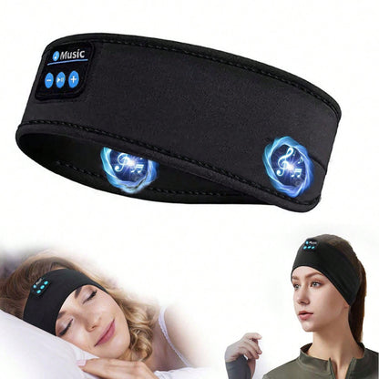 HITOZON Wireless Sports Headphones with Ultra-Thin High-Definition Stereo Speakers, Unisex, Suitable for Sleep, Workout, Jogging, Yoga, Insomnia, Air Travel, Meditation and More
