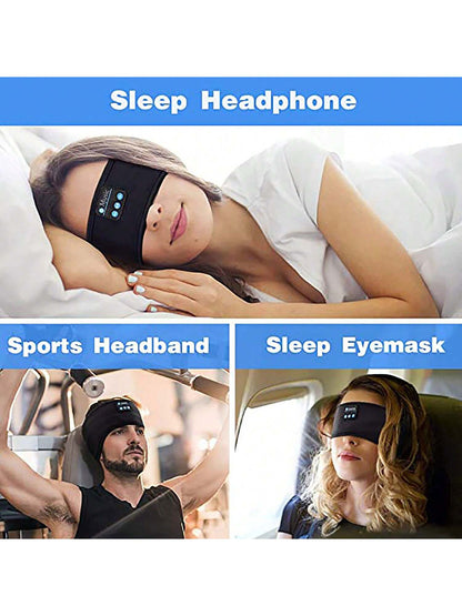 HITOZON Wireless Sports Headphones with Ultra-Thin High-Definition Stereo Speakers, Unisex, Suitable for Sleep, Workout, Jogging, Yoga, Insomnia, Air Travel, Meditation and More