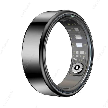 2026 New Smart Ring Men Women, Heart Rate Blood Oxygen and Sleep Monitor Smartring IP68 & 5ATM Waterproof, Multi-Sport Ring R11C