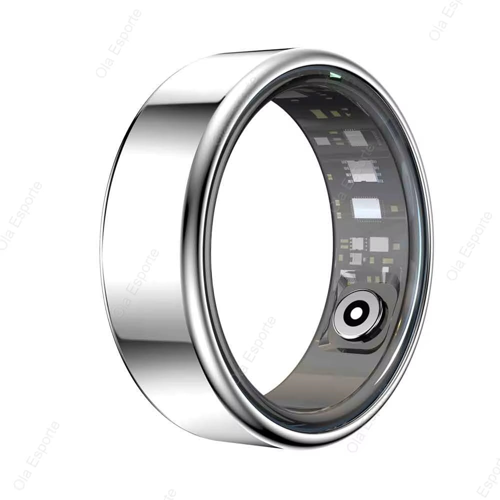 2026 New Smart Ring Men Women, Heart Rate Blood Oxygen and Sleep Monitor Smartring IP68 & 5ATM Waterproof, Multi-Sport Ring R11C